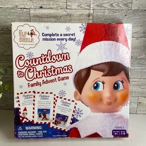 The Elf On The Shelf Countdown To Christmas Family Advent Game By Buffalo Games